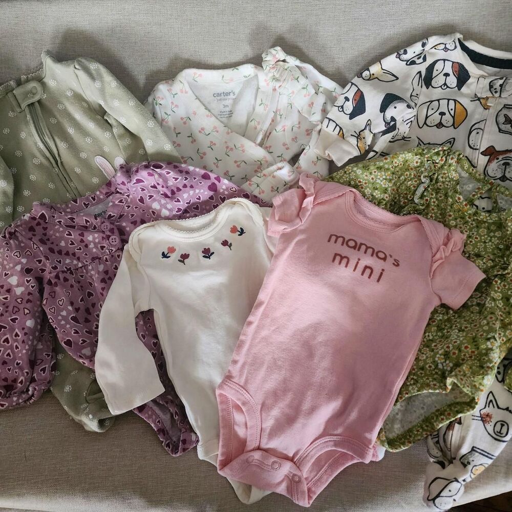 0-3M baby girl bundle